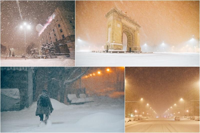 WOW! România sub zăpadă! Un fotograf a reușit să surprindă imagini inedite cu ninsorea și viscolul din ultimele zile! (FOTO)