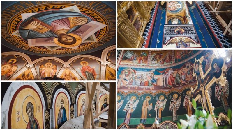 Care este stadiul lucrărilor în interiorul Catedralei Ortodoxe din Arad  (Galerie FOTO)