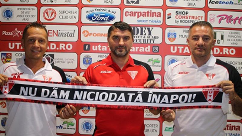 Adrian Mihalcea este noul antrenor al echipei UTA