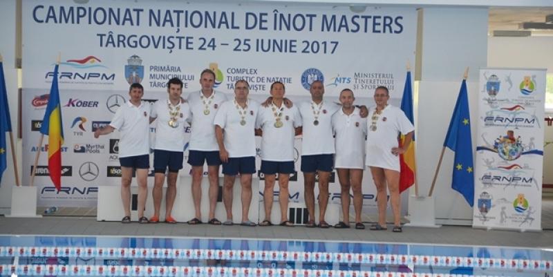 Înotătorii masters s-au remarcat la Campionatele Naţionale