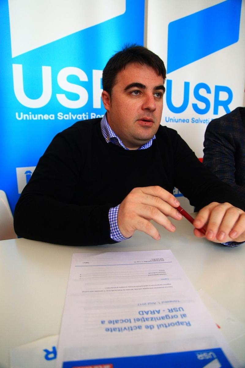 USR Arad: Programul de guvernare, dovada eşecului PSD

