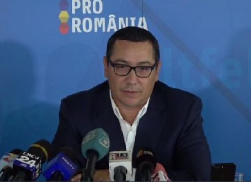 Victor Ponta îşi face PARTID! S-a lansat proiectul politic PRO ROMÂNIA!