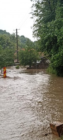 Cod portocaliu de inundații în județul Arad