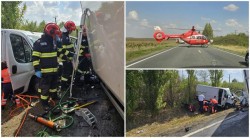 Un mort și alte 5 victime în stare gravă în urma unui accident produs în apr ...