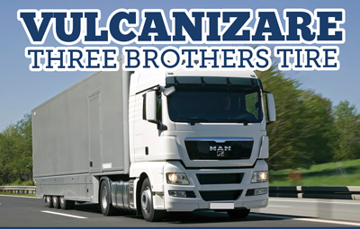 Castiga cu vulcanizarea Three Brothers Tire