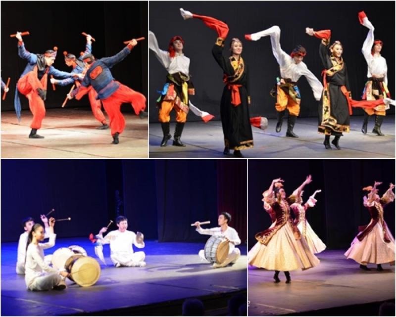 Spectacolul Academiei de dans din Beijing,  un regal de dans,muzică și energie la Arad ! (FOTO-VIDEO)