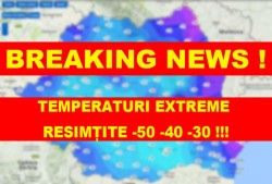 CEA MAI GEROASĂ DIMINEAȚĂ din ultimii ani! Temperaturile resimțite în județul Arad și în România au fost de-a dreptul Siberiene!!! (FOTO)