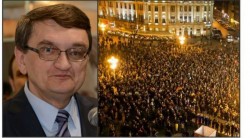 Se organizează proteste în ţară pentru demiterea lui Ciorbea. Aradul se straduieşte şi el să iasă în stradă 