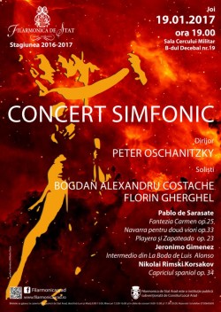 Concert fascinant la Filarmonica din Arad, sub bagheta maestrului Peter Oschanitzky - Ghidul Arădean