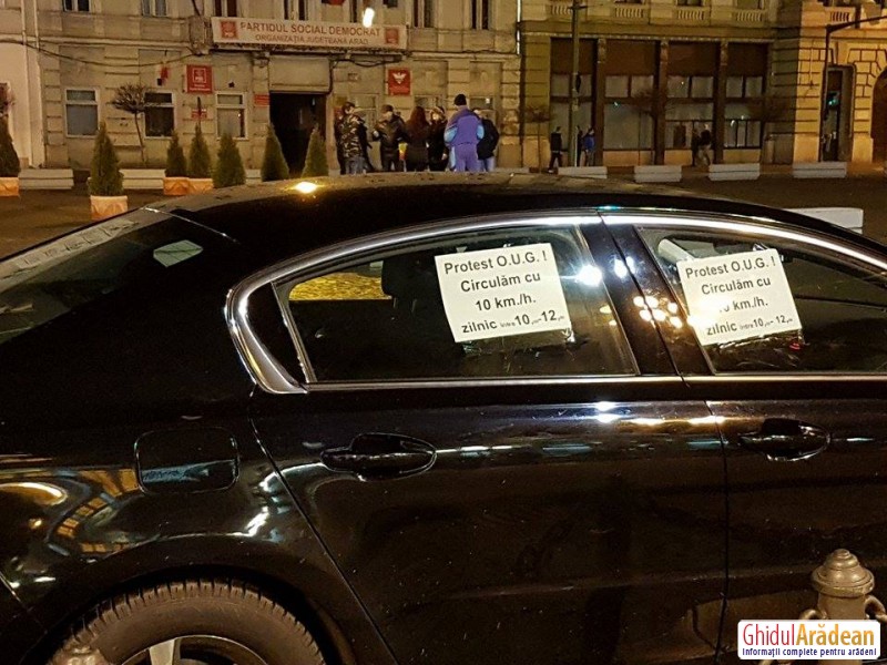 Protest inedit la Arad anunţat sâmbătă: #ProtestPeRoti