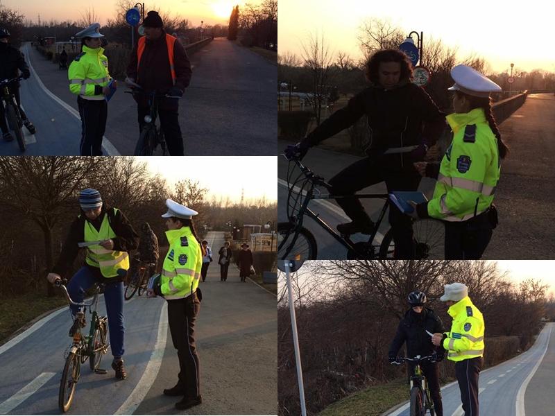 Poliţia Locală:“Biciclim în spiritul legii” , Campanie de informare
