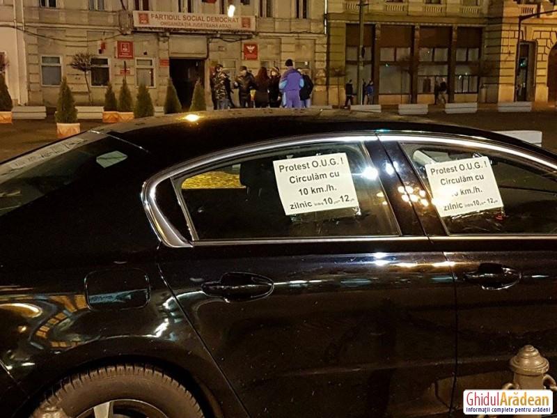 # ProtestPeRoti:  Protestul inedit al arădenilor avizat favorabil de Poliţia Rutieră
