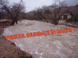 PERICOL accentuat pe apele din Banat din cauza dezghețului!