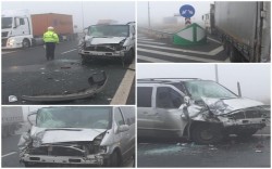 Accident pe autostrada Arad-Nădlac! (FOTO)