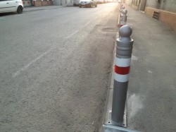 Marin Lupaș : “Primăria încurcă circulația cu stâlpii de lângă pistele de biciclete. ”