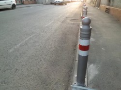 Marin Lupaș : “Primăria încurcă circulația cu stâlpii de lângă pistele de biciclete. ”