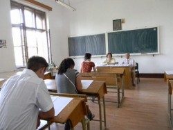 Prezenţa candidaţilor la simularea  Examenului de bacalaureat naţional și a Evaluării naționale pentru elevii de clasa a VIII-a