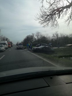 Accident lângă domeniile Lupaş pe DN7