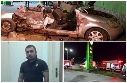 Unul din tinerii care se afla în Ford-ul Ka din accidentul de vineri seara de lângă Cimitirul Pomenirea a pierdut lupta pentru viaţă!