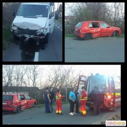 Accident AUTO soldat cu victimă într-o intersecție din cartierul GAI! Vinovatul, amenințări la adresa FOTOREPORTERULUI!