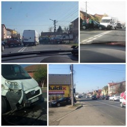 Triplu accident în Grădişte!