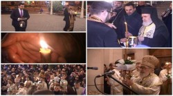 Lumina Învierii de la Ierusalim a ajuns şi la Arad (Galerie Foto/Video)