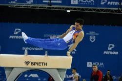 Gimnastul arădean Kotrong şi-a încheiat aventura europeană de la Cluj-Napoca