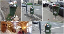 Jocurile politice şi  “enteresul local” lasă gunoaiele pe strazile din Arad