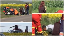 ÎNFIORĂTOR ! Copil accidentat mortal, în timp ce părinții lui își făceau selfie-uri într-un lan de rapiță ! (Galerie FOTO)