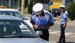 Poliţiştii rutieri arădeni în acţiune