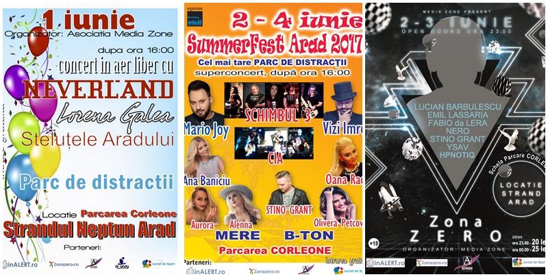 Summerfest Arad 2017, cel mai tare parc de distracţii din Arad, începe la 1 iunie