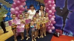 Micile gimnaste de la ritmică, pe podium la Naţionale