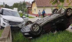 Tânără rănită în urma unui accident grav ce a avut loc luni, la orele prânzului ! VEZI GALERIE FOTO