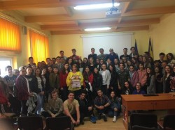 Întâlniri cu personalități arădene la Colegiului Național „Vasile Goldiș”