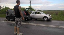 4 mașini implicate într-un accident, sâmbătă seara !