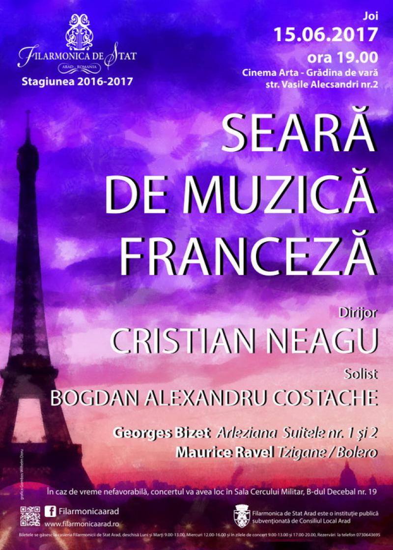 Seară de muzică franceză