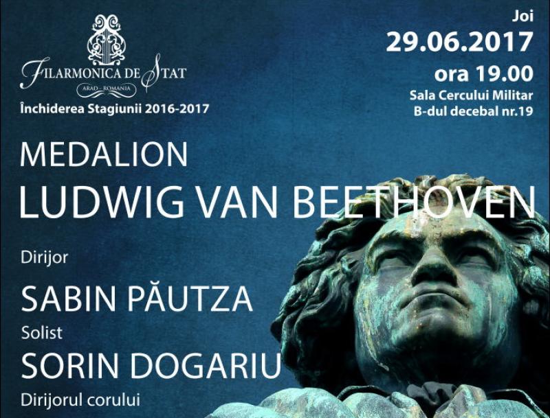 Final de stagiune la Filarmonica din Arad: Medalion „Beethoven”