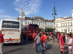 Galeria arădeană înainte de plecarea spre Timişoara (FOTO/Video)