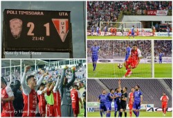 ACS Poli Timişoara – UTA Arad: 2 – 1 ! UTA rămâne cu şanse pentru Liga I după meciul de la Timişoara (Galerie FOTO)