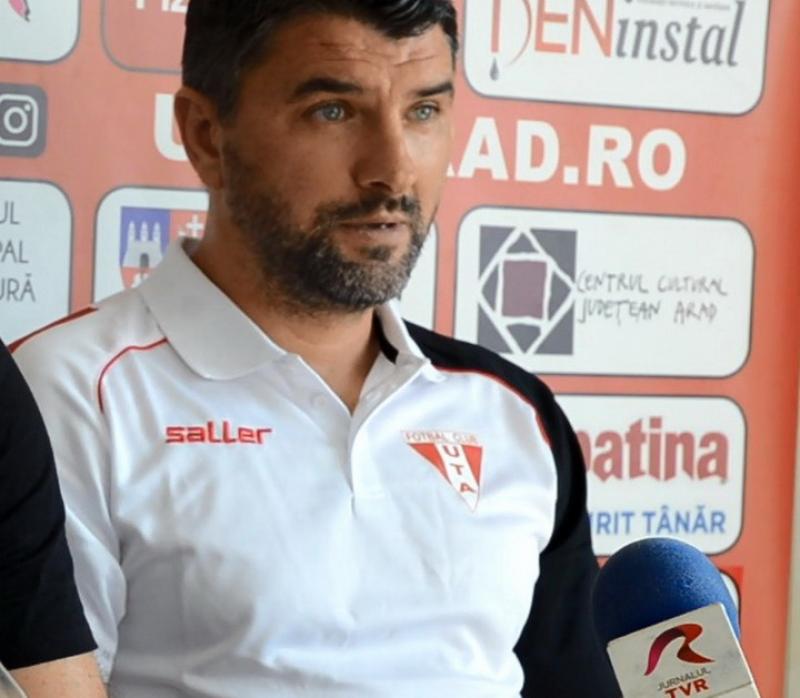 Adi Mihalcea, noul antrenor al UTA: „Mi-era greu să refuz un club ca UTA, nu vom avea nici-o scuză dacă nu promovăm” (VIDEO)
