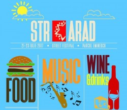 StrArad Street Festival, ediția a doua 21-23 iulie 2017, Parcul Mihai Eminescu
