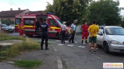 GALERIE FOTO ! Accident rutier pe Ion Rațiu, produs din cauza neatenției ! 