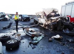 VIDEO - Un român a murit strivit în urma unui groaznic accident de circulație, în apropiere de Vama Nădlac !