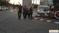 [Foto/Video] Au vrut să se taie în faţa Gării din Arad