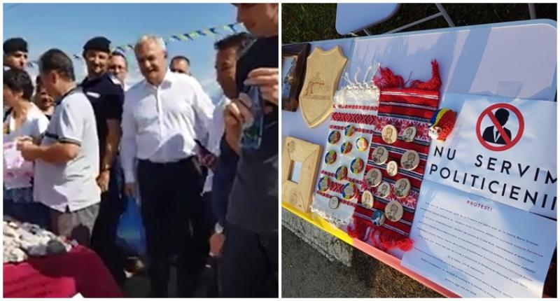 Moţii l-au pus la respect pe Dragnea la Serbările Naţionale de la Ţebea 2017