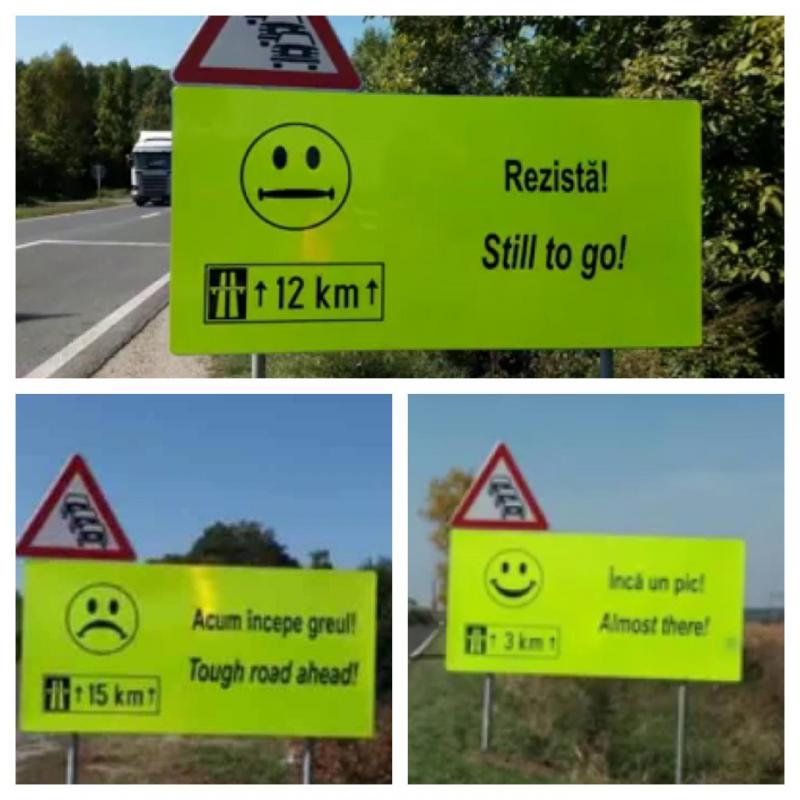 Drumuri mai ușoare, datorită unor indicatoare cu emoticoane !