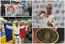 FOTO- Polițist arădean, medaliat cu bronz la Jocurile Mondiale ale Polițiștilor