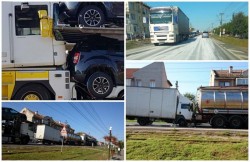 Accident în lanţ petrecut în localitatea Vladimirescu!
