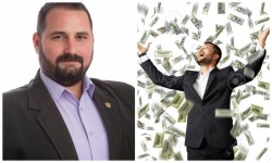 Cosmin Buruc, expertul PSD-ist în credite, ne dă o  adevărată lecţie de cum să trăieşti din bani puţini şi să plăteşti credite de miliarde