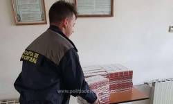 Ţigări de contrabandă în valoare de peste 6000 lei, descoperite la vama Turnu